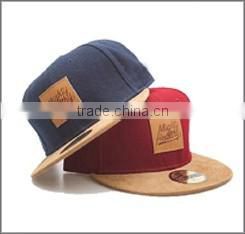 2016 fashionable suede pure color custom baseball cap