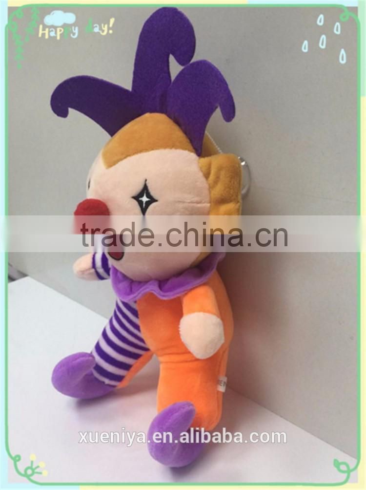 China Newest Soft Stuffed Custom Kids Toys Clown Plush Stuffed Toy