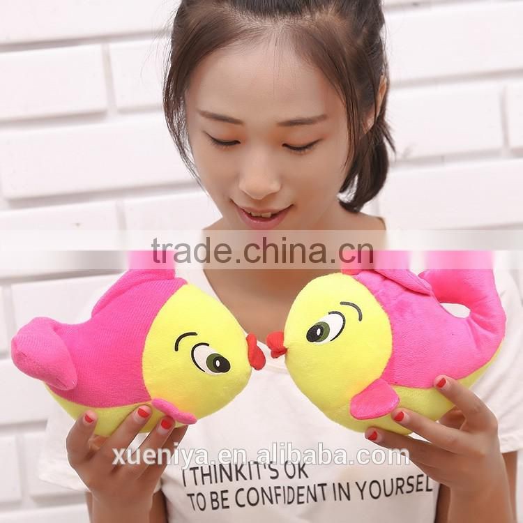 Newest Wholesale Small Sized Stuffed Valentine Plush Fish Toy