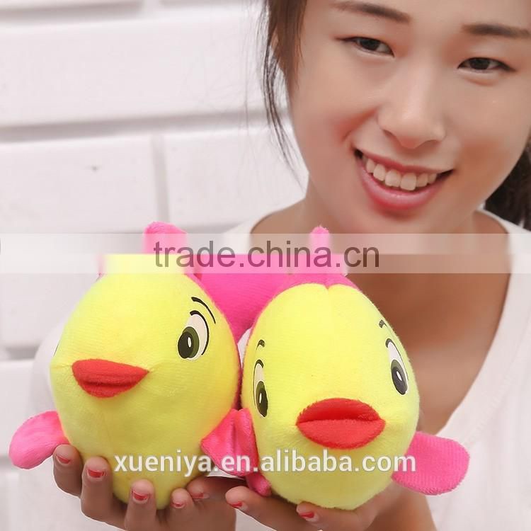 Newest Wholesale Small Sized Stuffed Valentine Plush Fish Toy
