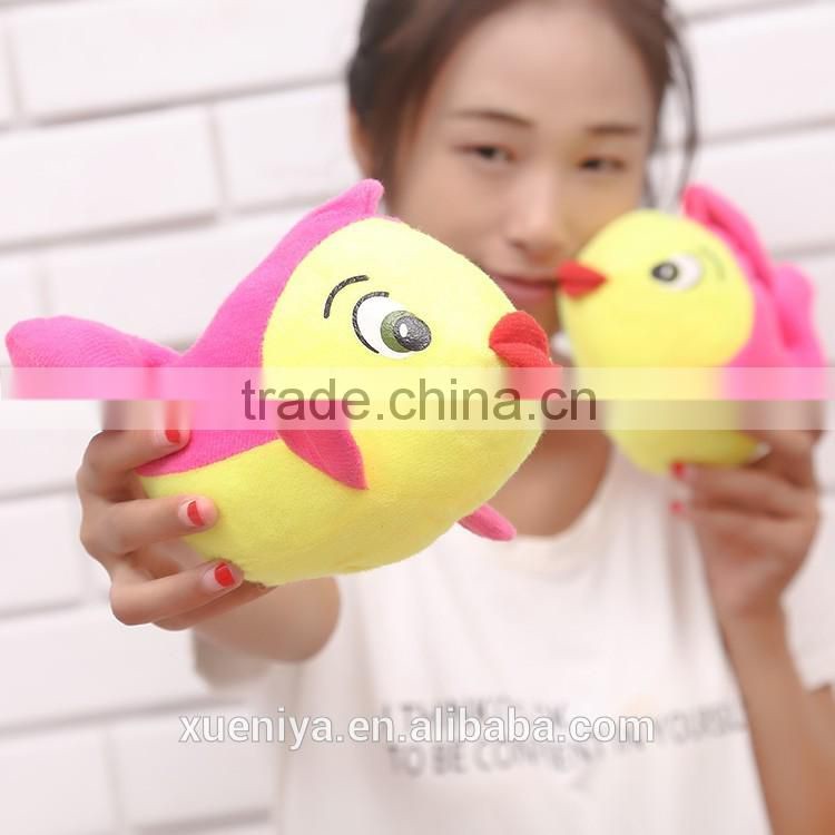 Newest Wholesale Small Sized Stuffed Valentine Plush Fish Toy