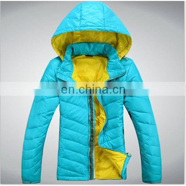 The new lightweight colorful down jacket down winter coat wholesale