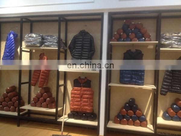 mens winter fashion garment jacket with down fill