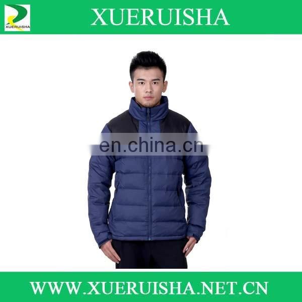 brand duck down male winter jacket made in China
