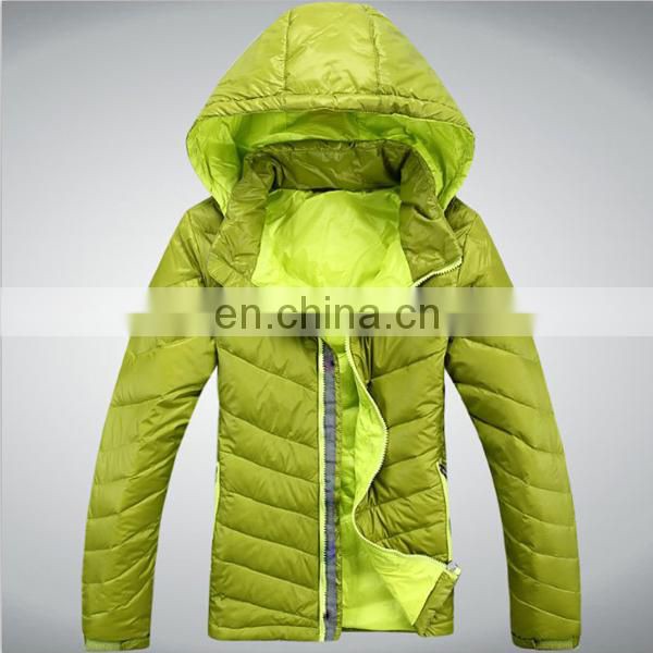 The new lightweight colorful down jacket down winter coat wholesale