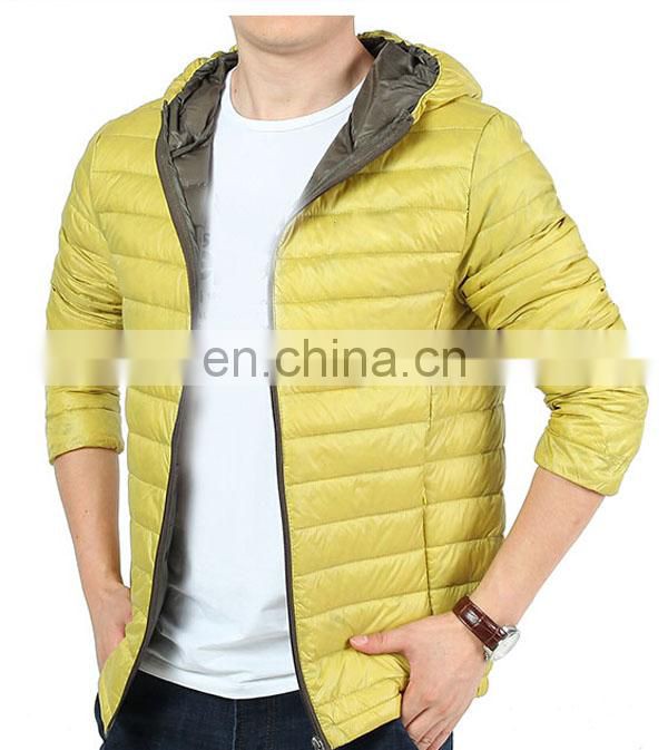 mens fashion down jakcet with waterproof cover and to keep warm