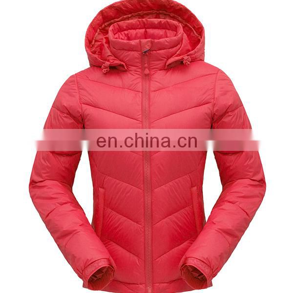 China factory new fashion cheap outdoor duck down jacket down coat
