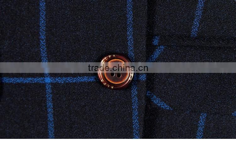 ELPA plaid designer wholesale 3 piece kids boys suits casual suits for Boys