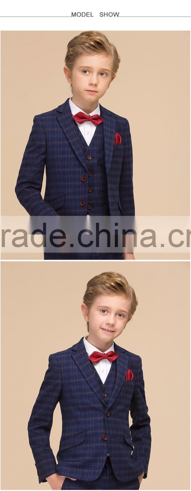 ELPA handsome kids slim fit bulk wholesale boy suits