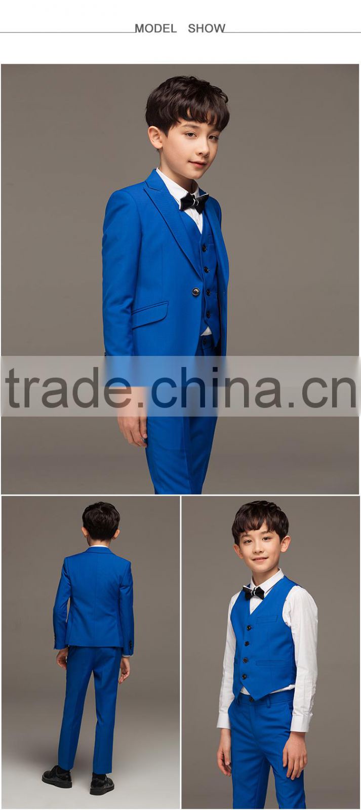 ELPA Custom made Flower boys suits Designer suits boys