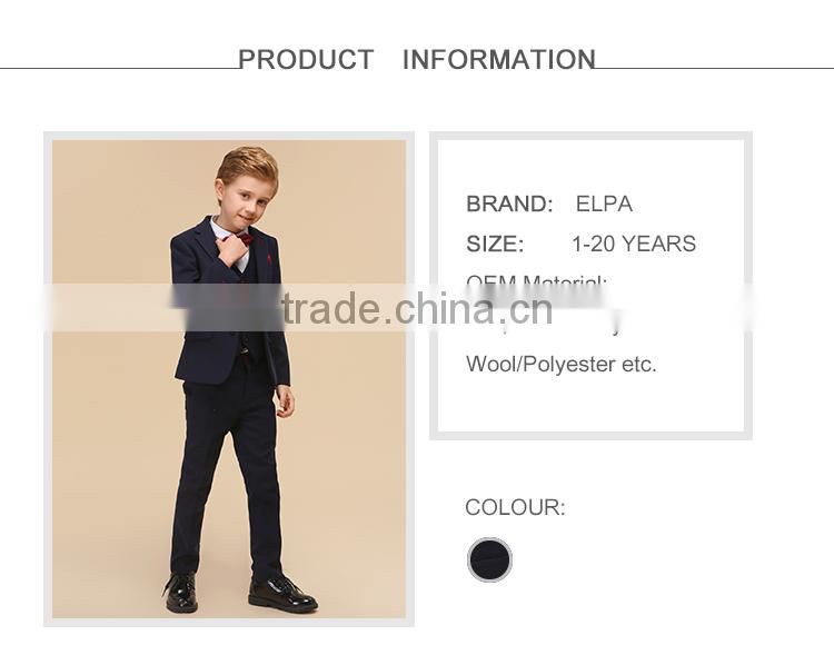 ELPA handsome kids slim fit bulk wholesale boy suits