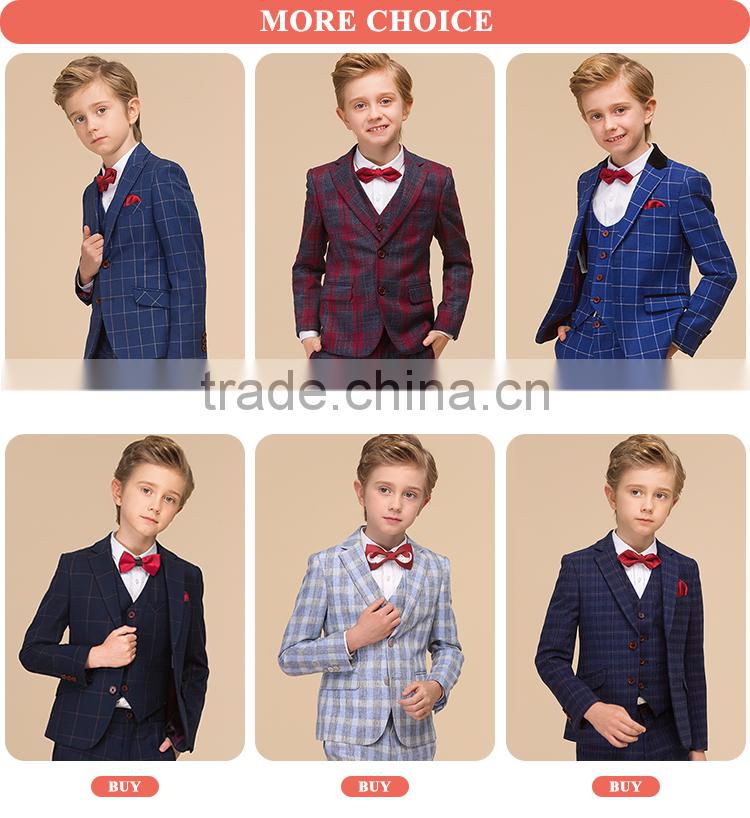 ELPA blue boy suits tuxedo for kids
