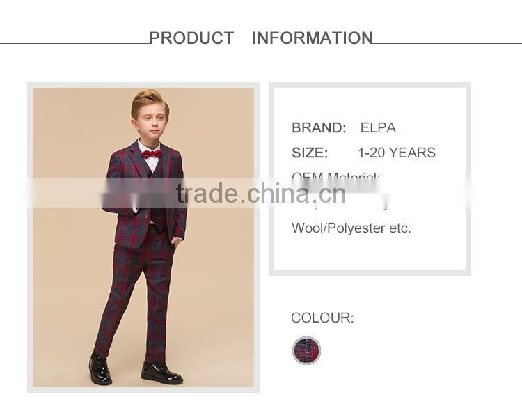 ELPA high quality casual sweat kids boys suits