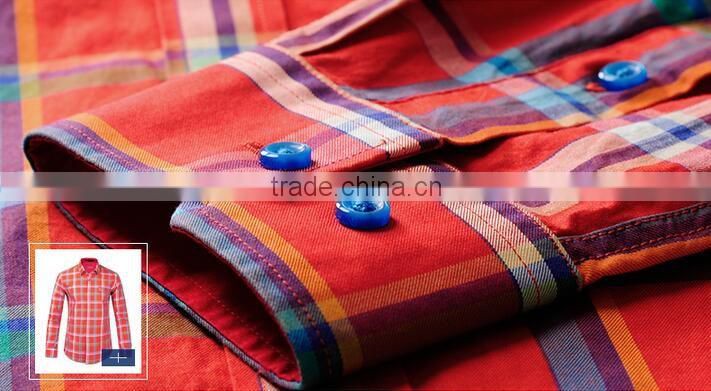 OEM best shirt manufacturers 100% cotton plaids designer check shirts for men