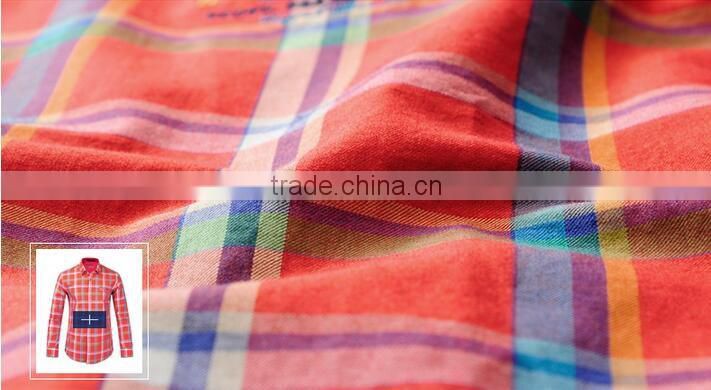 OEM best shirt manufacturers 100% cotton plaids designer check shirts for men