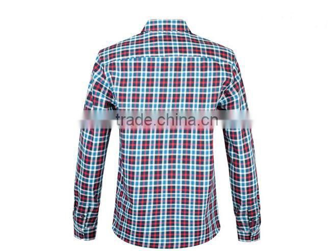 Precious clothes 100% cotton wholesale custom plaid new model button down shirts mens