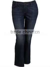Factory Wholesale Price Women Boot Cut Jeans, jeans women