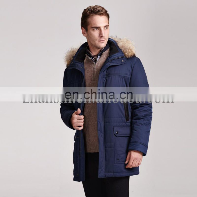 2015 New Arrive High Quality Collar Removable Big Pocket Man Winter Jacket Parka jacket