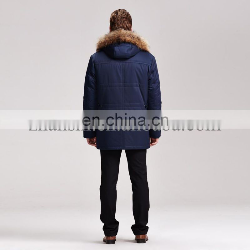 2015 New Arrive High Quality Collar Removable Big Pocket Man Winter Jacket Parka jacket