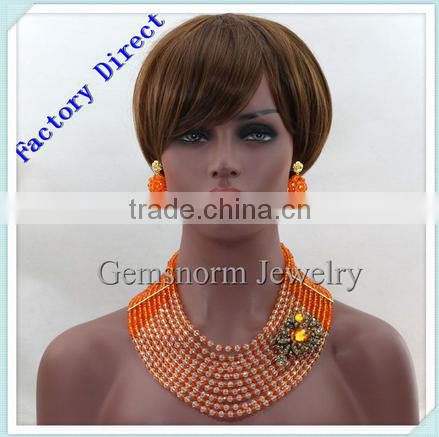 High Quality African Wedding Lace Fabric With Diamond Elegant Lace Embroidered Tulle Fabric