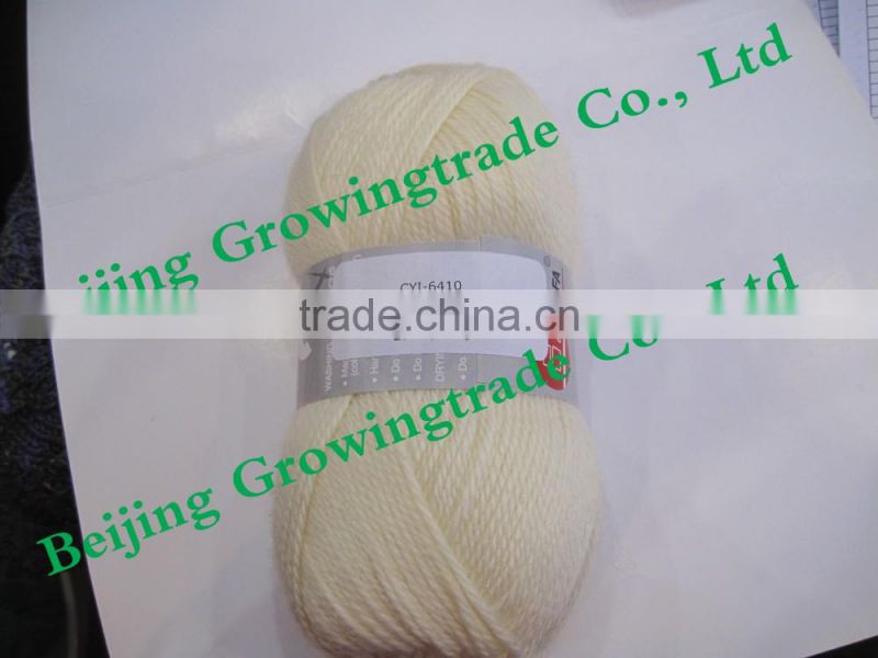 55% polyamide 45% acrylic blended hand knitting yarn soft needle knit yarn