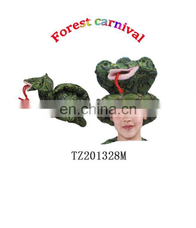 Animal Snake Party Hat for Children , Colorful Snake Hats