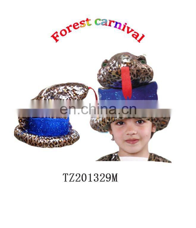 Animal Snake Party Hat for Children , Colorful Snake Hats
