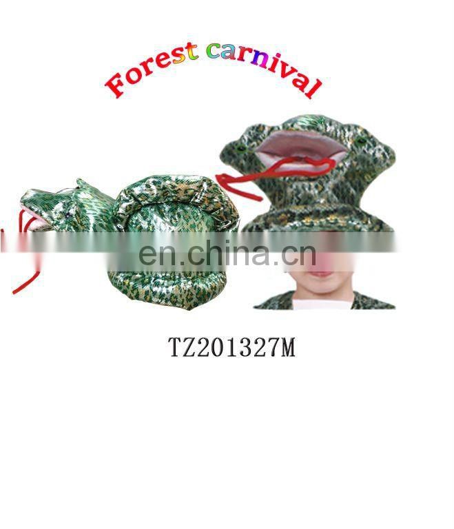 Animal Snake Party Hat for Children , Colorful Snake Hats