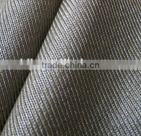 Silver Fiber Knitted Fabric