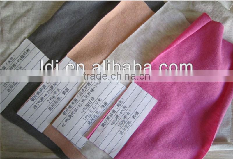 48% modal+48% bamboo+ 4% silver fabric