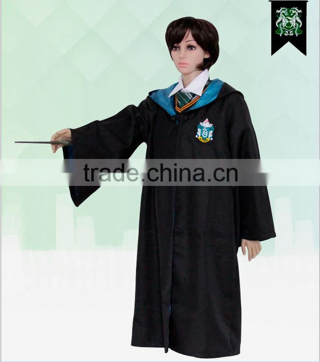 Harry Porter uniform Gryffindor robes Halloween Costume Cosplay Cloak