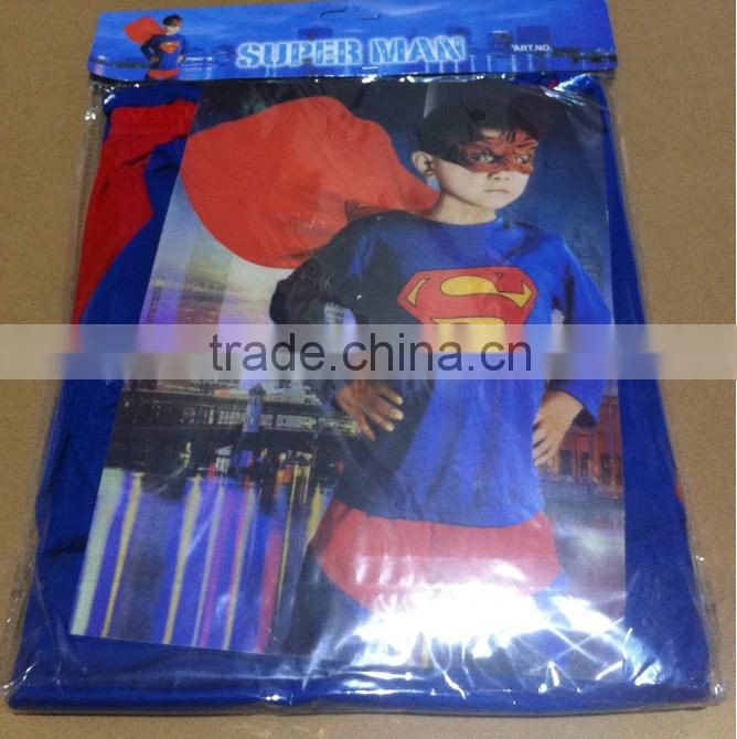 Halloween Performing costumes for kids Spider man clothing Superman clothing