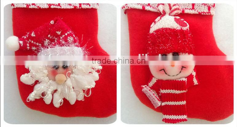 Baby socks for Christmas Warm New Year Christmas decorations