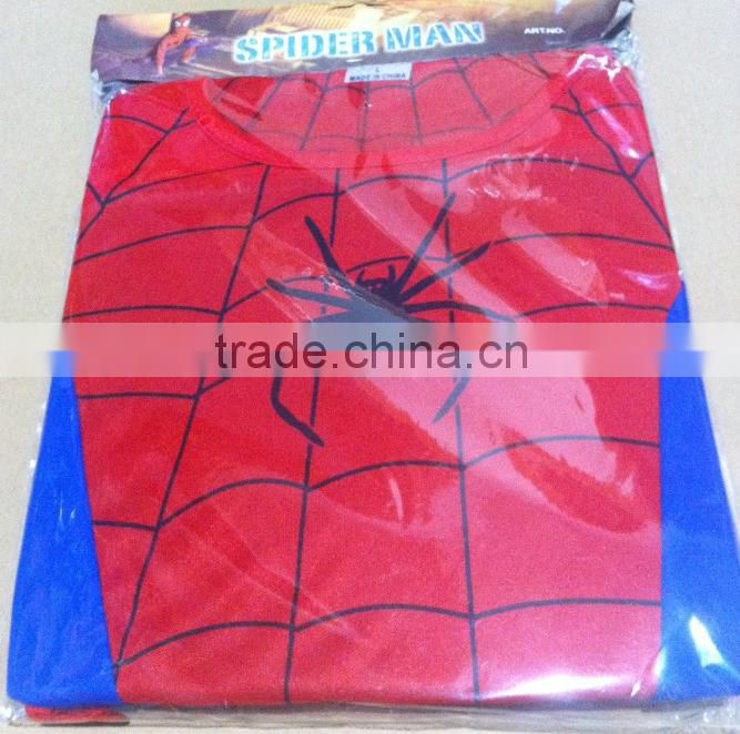 Halloween Performing costumes for kids Spider man clothing Superman clothing