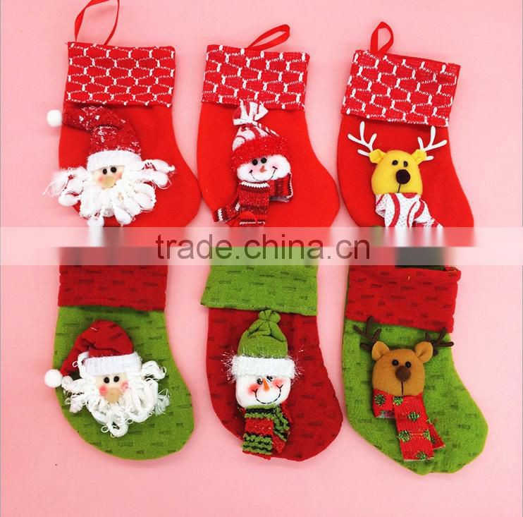 Baby socks for Christmas Warm New Year Christmas decorations