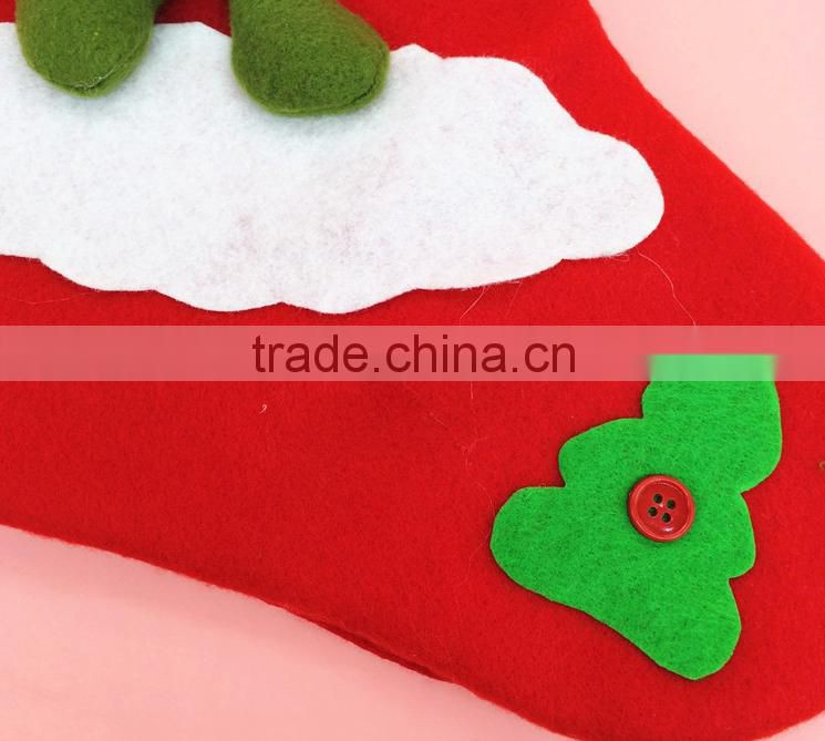 2015 Christmas decorations Snow Christmas stockings