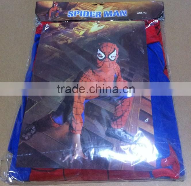 Halloween Performing costumes for kids Spider man clothing Superman clothing