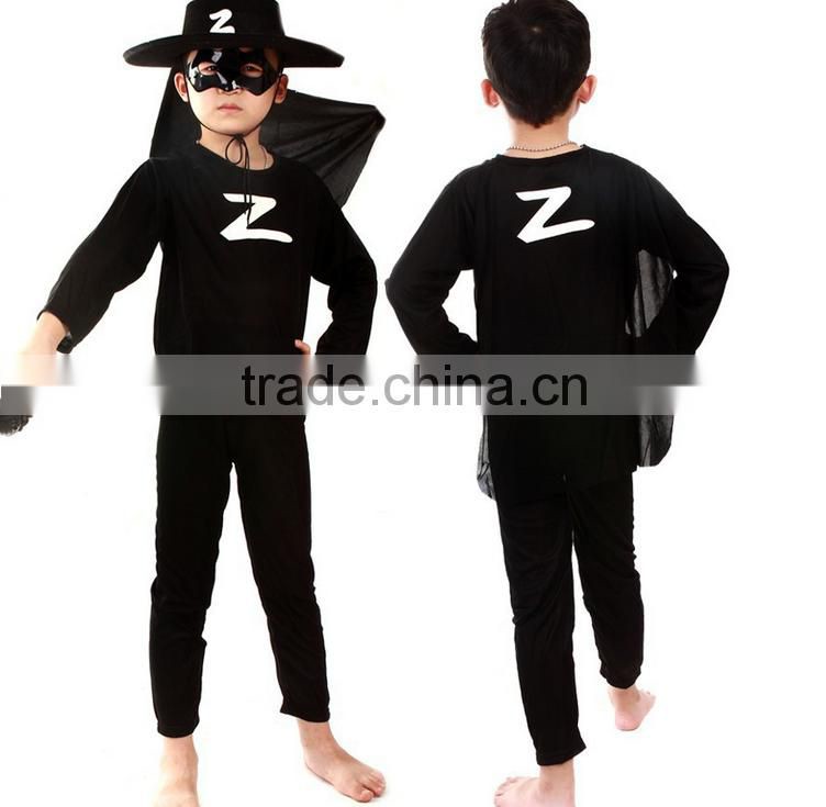 Halloween Performing costumes for kids Spider man clothing Superman clothing