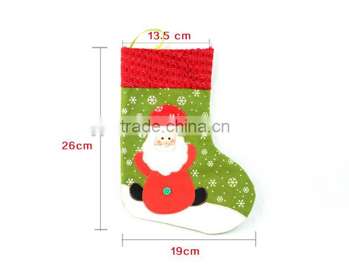 socks for Christmas Warm New Year Christmas decorations Snow Christmas stockings