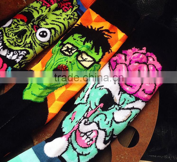 3D creative socks Male and female hip hop socks