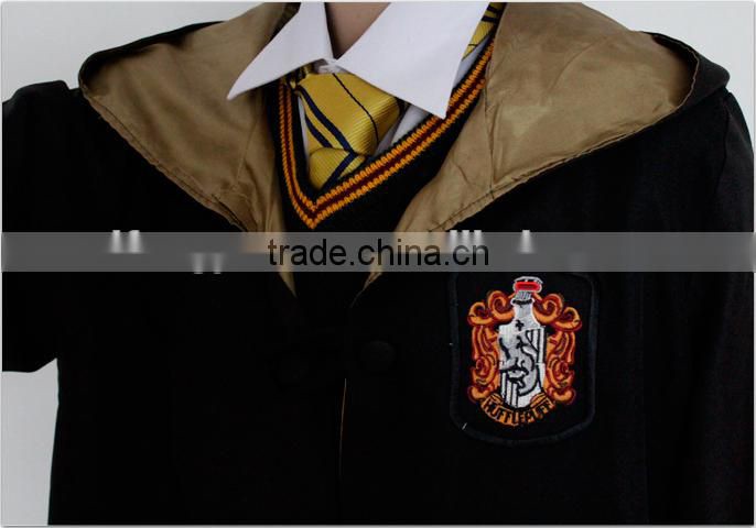 Harry Porter uniform Gryffindor robes Halloween Costume Cosplay Cloak