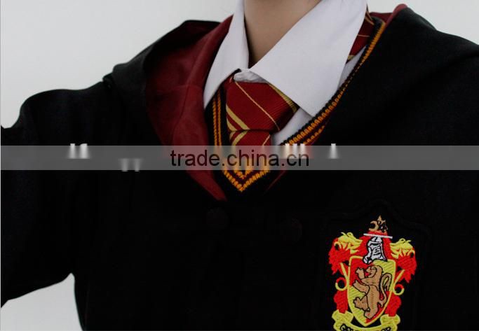Harry Porter uniform Gryffindor robes Halloween Costume Cosplay Cloak