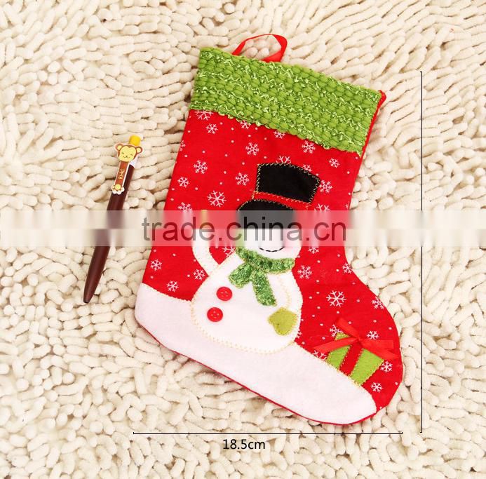 socks for Christmas Warm New Year Christmas decorations Snow Christmas stockings
