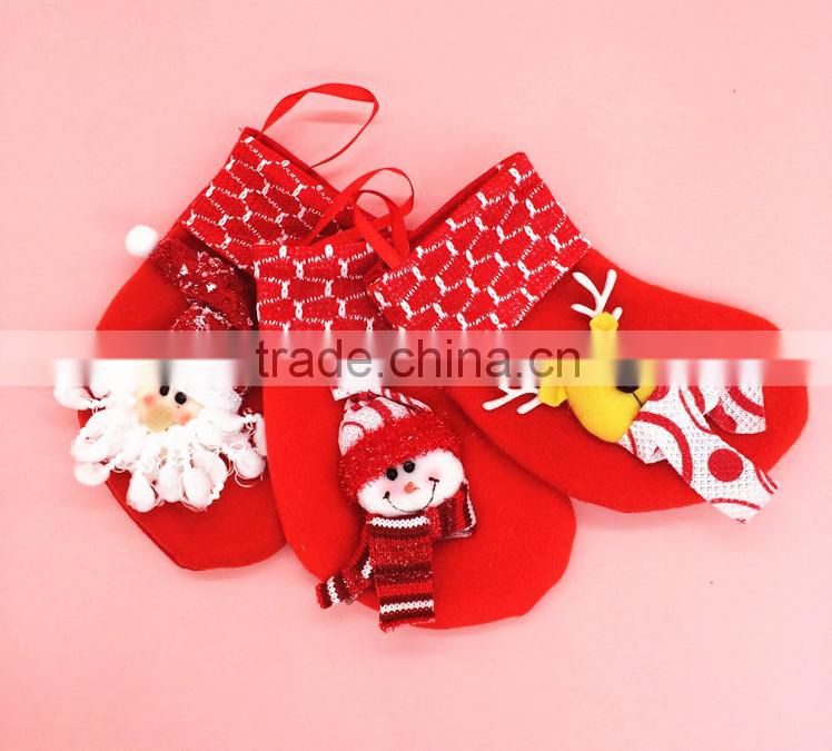 Baby socks for Christmas Warm New Year Christmas decorations