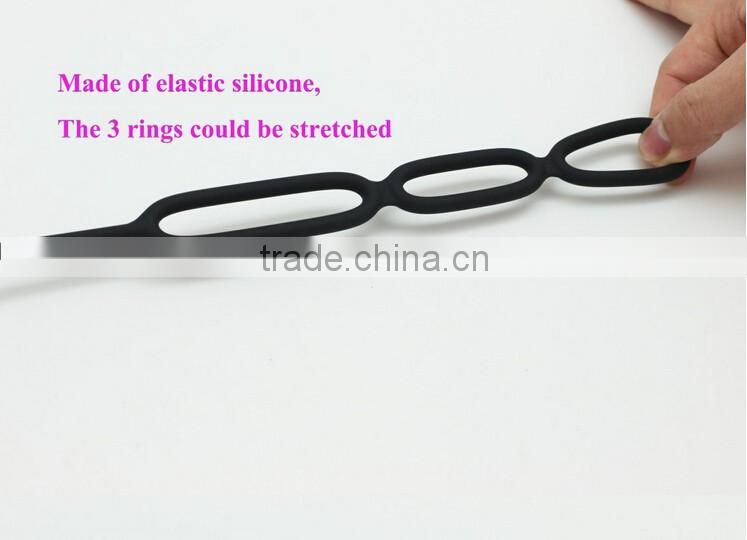 2016 High quality food grade silicone male sex toys anal plug custom butt plug For gays