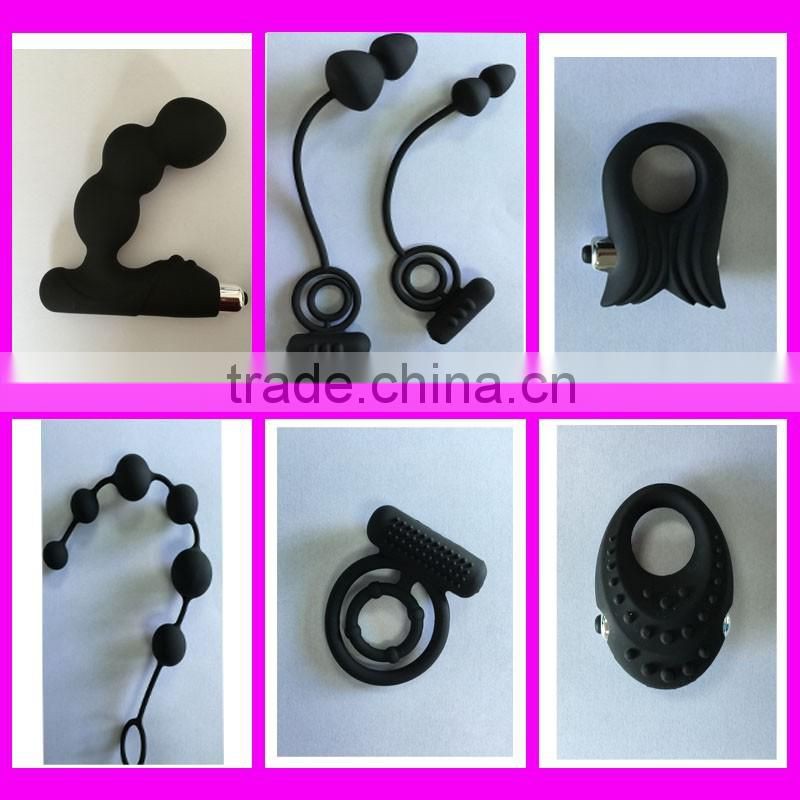 3 size butt plug with bullet penis rings sex toys for men anal plug with cock ring vibrating