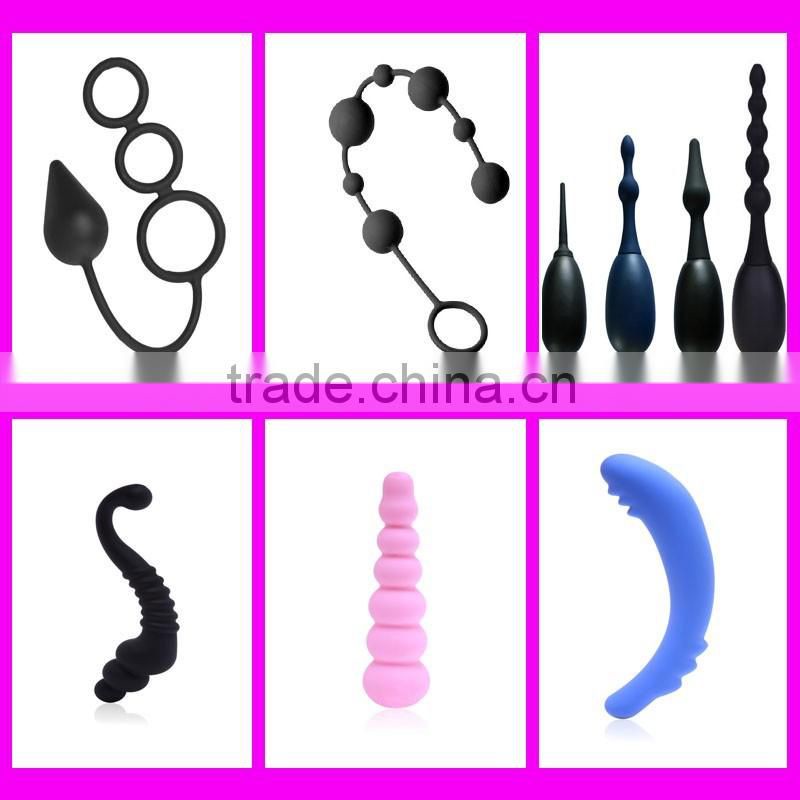 3 size butt plug with bullet penis rings sex toys for men anal plug with cock ring vibrating