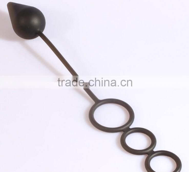 2016 High quality food grade silicone male sex toys anal plug custom butt plug For gays