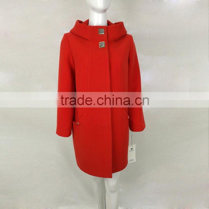 2016 Winter&Autumn Fashion Warm Coats Wool Women Winter Coat Female Overcoat Women