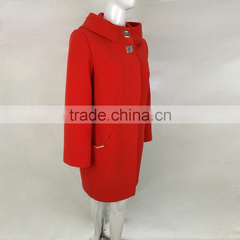 2016 Winter&Autumn Fashion Warm Coats Wool Women Winter Coat Female Overcoat Women